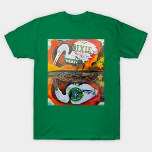 Egret Narcissus, Dixie Brewery to Faubourg Brewery T-Shirt